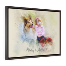 Load image into Gallery viewer, HORIZONTAL FRAMED CANVAS
