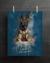 Load image into Gallery viewer, PERSONALIZED POSTER - K9 Hero Store

