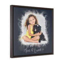 Load image into Gallery viewer, SQUARE FRAMED CANVAS - K9 Hero Store
