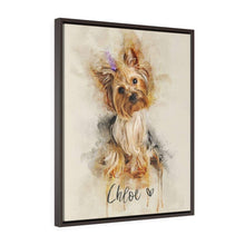 Load image into Gallery viewer, VERTICAL FRAMED CANVAS - K9 Hero Store
