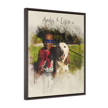 Load image into Gallery viewer, VERTICAL FRAMED CANVAS - K9 Hero Store
