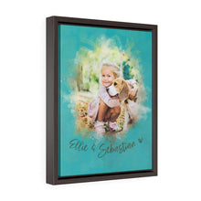 Load image into Gallery viewer, VERTICAL FRAMED CANVAS - K9 Hero Store
